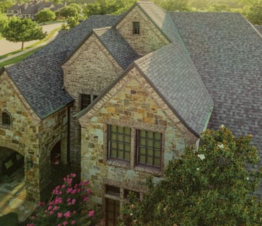 new roof on a house